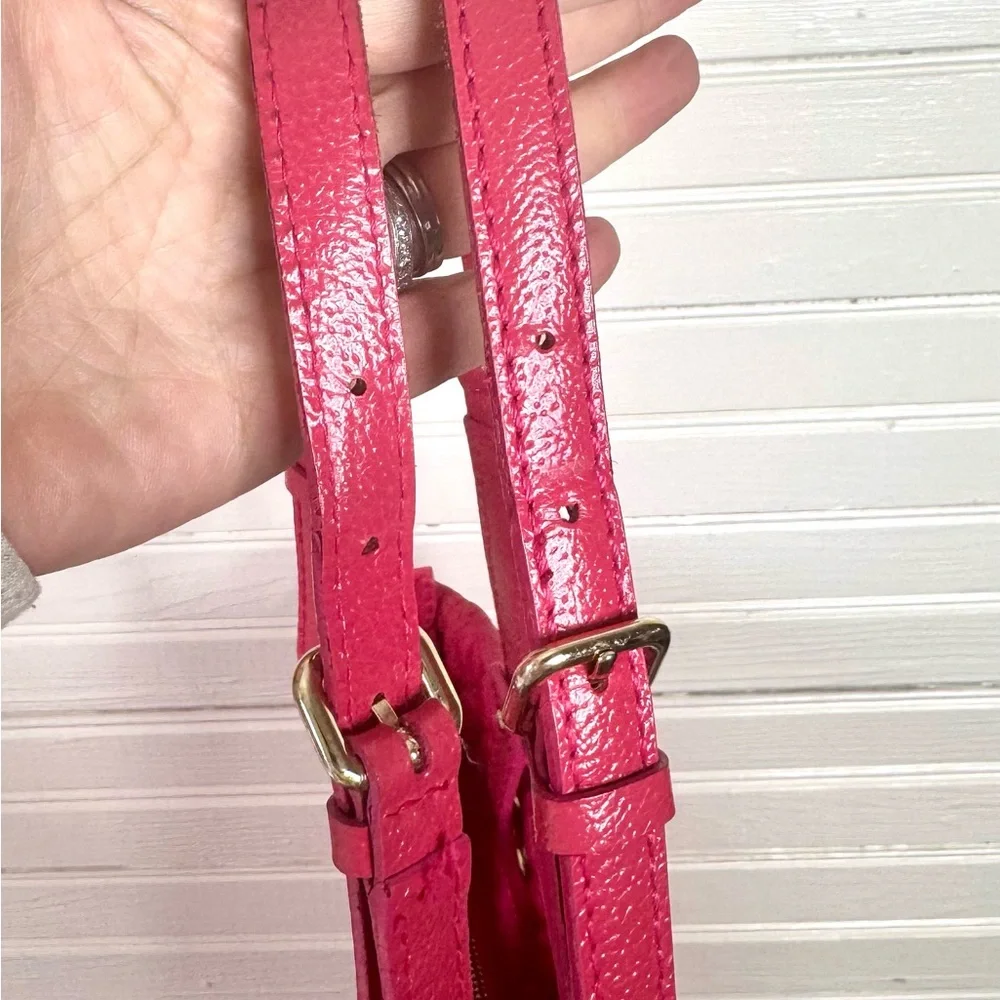 Kate Spade Hot Pink Quilted Tote Bag